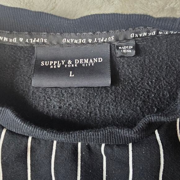 Supply & Demand Sweatshirt Crew Neck Men’s Large Cobra Superior Collection - Picture 3 of 10